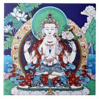 Buddha Bodhisattva Avalokitesvara Compassion Ceramic Tiles