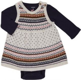Carter's Baby girls Sweater Jumper Bodysuit Set Infant And Toddler Bodysuits Clothing