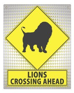 LION STREET SIGN kids room funny educational boys room wall decor art 427  Other Products  