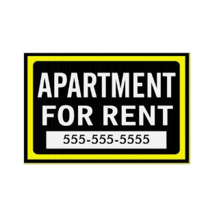 Apartment For Rent Yard Sign
