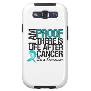 Ovarian Cancer Proof There is Life After Cancer Samsung Galaxy S3 Case