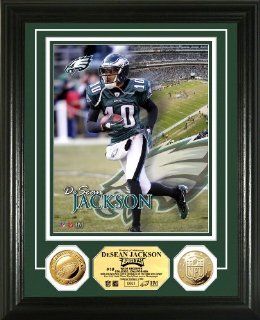 NFL Philadelphia Eagles Desean Jackson 24KT Gold Coin Photo Mint  Sports Related Collectible Photomints  Sports & Outdoors