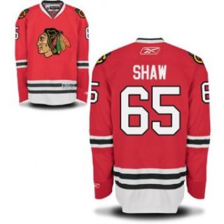 Andrew Shaw Chicago Blackhawks Red Home Premier Jersey by Reebok Select Size X Large  Sports Fan Jerseys  Clothing