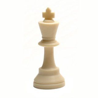 Tournament Staunton Replacement Chess Piece   Light King 3.75 in. matches ASIN B007VIZMA2 Toys & Games
