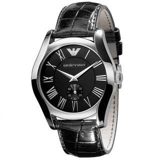 Armani Classic Men's Black Dial Watch Armani Men's Armani Watches