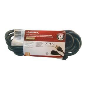 Husky 15 ft. 16/3 Extension Cord AW62606