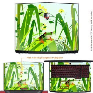 Matte Protective Decal Skin Sticker (Matte finish) for Alienware M17X with 17.3in Screen (view IDENTIFY image for correct model) case cover Matte_09 M17X 433 Computers & Accessories