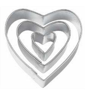 Wilton Heart Cut Outs   Cookie Cutters