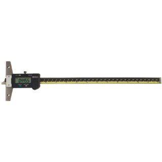 Mitutoyo 571 213 10, Digimatic Depth Gage, 0  12" X .0005"/0.01mm, With Output, +/ 0.0015" Accuracy Depth Gauges