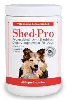 Shed Pro Granules for DOGS   454 gm  Pet Antioxidant Nutritional Supplements 