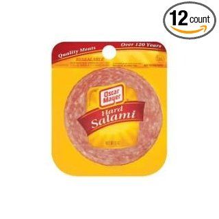 Kraft Oscar Mayer Hard Salami   Sausage, 8 Ounce    12 per case.