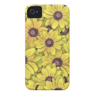 Black Eyed Susans Everywhere iPhone 4 Covers