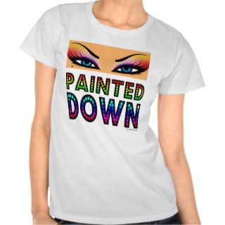 Painted Down T shirt