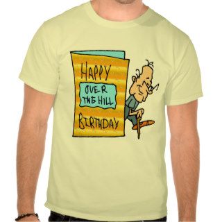 Over The Hill 50th Birthday Gifts T Shirt