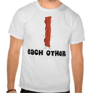 Matching Couples T Shirt Bacon and Egg