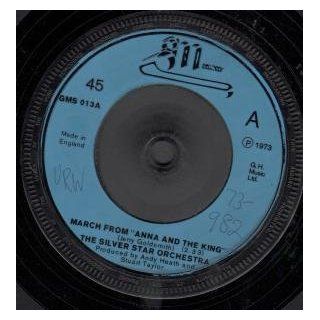 March From Anna The King 7 Inch (7" Vinyl 45) UK GM 1973 Music