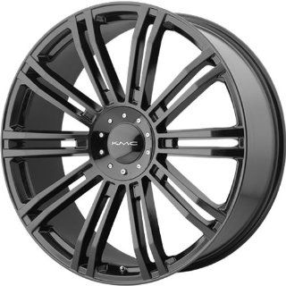 KMC KM677 20x8.5 Black Wheel / Rim 6x135 & 6x5.5 with a 10mm Offset and a 106.25 Hub Bore. Partnumber KM67728567310 Automotive