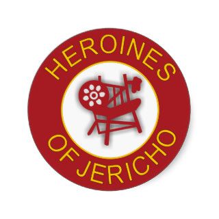 Heroines of Jericho Round Stickers