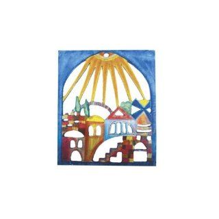 Yair Emanuel Carved Decoration   Jerusalem Sunshine   Prints