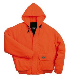 Walls Legend II Blaze Orange Insulated Hooded Jacket (Regular XXX Large) Sports & Outdoors