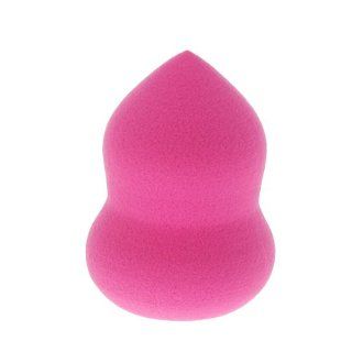 Flawless Smooth Bottle Shape Sponge Makeup Cleaning Gourd Blender Powder Puff (Shocking Pink)  Face Powders  Beauty
