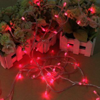 110V 100 LED 10m Red String Decoration Light for Christmas Party Wedding   Led Household Light Bulbs  