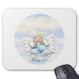 Litlle Baby Boy   Angel sent above Mousepads