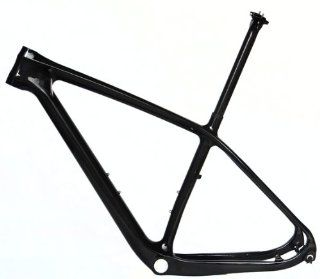 Full Carbon 3K 29ER MTB Mountain Bike Bicycle Frame 15.5" + seatpost  Sports & Outdoors