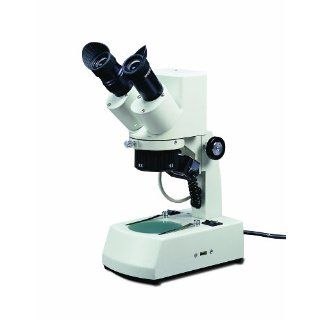 National Optical DC4 456H Stereo Microscope with Built In Digital Camera, 10x Eyepiece, 1x, 3x Objectives, 15W Illuminator Light Source, 10X, 30X Magnification