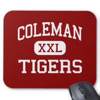Coleman   Tigers   Junior   Greenville Mississippi Mouse Mat