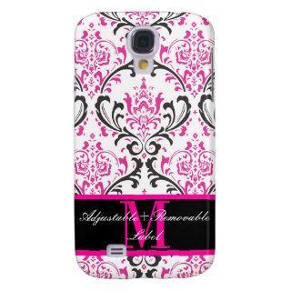 PixDezines Rossi Damask, Monogram available Samsung Galaxy S4 Covers
