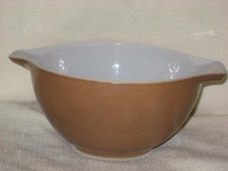 Vintage Pyrex Brown 1 1/2 Pint Cinderella Mixing Batter Nesting Bowl #441  