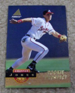 1994 Pinnacle #236 Chipper Jones MLB Baseball Rookie Prospect Card Sports Collectibles