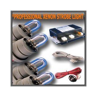 Auto Car Strobe 60 watt Power Light Kit with 4 Bulbs Hideaway Automotive