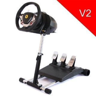 Deluxe Racing Steering Wheelstand for Thrustmaster TX Ferrari 458 Italia Edition Wheel[for Xbox One] Original Wheel Stand Pro Stand V2, Wheel and Pedals Not included Computers & Accessories