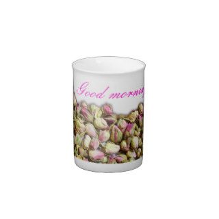 Good morning rosebuds porcelain mugs