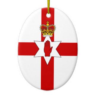 Ulster Banner Northern Ireland Flag Ornaments