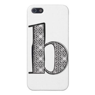 Fashion font, Letter b iPhone 5 Case
