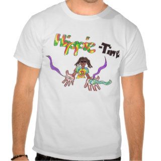 hippie time t shirt