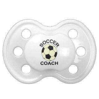 Soccer Ball Coach Pacifiers