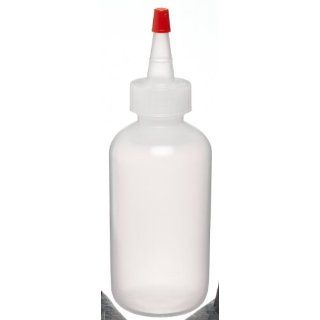 Bel Art Scienceware 116370008, 250ml Capacity Low Density Polyethylene Dispensing/Drop Bottle, with 24mm Closure (Pack of 12) Science Lab Dispensing Bottles