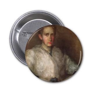 James Whistler  Portrait of Ellen Sturgis Hooper Pin