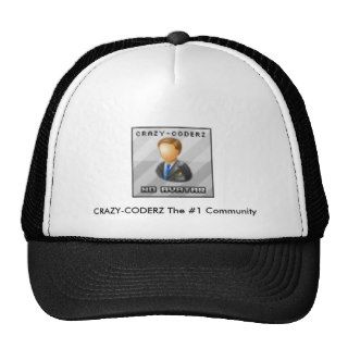 CRAZY CODERZ The #1 Community HAT