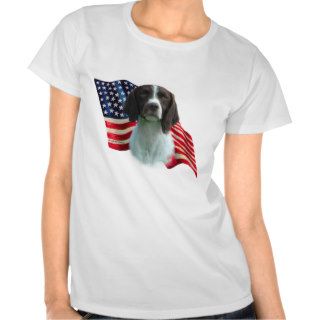 Brittany Spaniel Flag Shirt