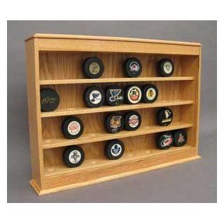 32 Hockey Puck Display Case  Sports Related Display Cases  Sports & Outdoors