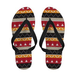 Aztec Pattern Sandals