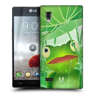Head Case Designs Frog Toon Animal Design Snap on Back Case Cover For LG Optimus L9 P760 P765 P768 Cell Phones & Accessories
