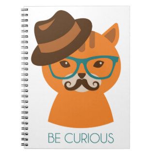 Sleuth Cat Spiral Note Book