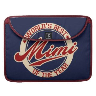 World's Best Mimi of the year MacBook Pro Sleeve