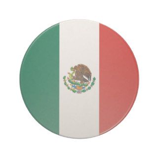 Totally Mexican Flag Drink Coasters